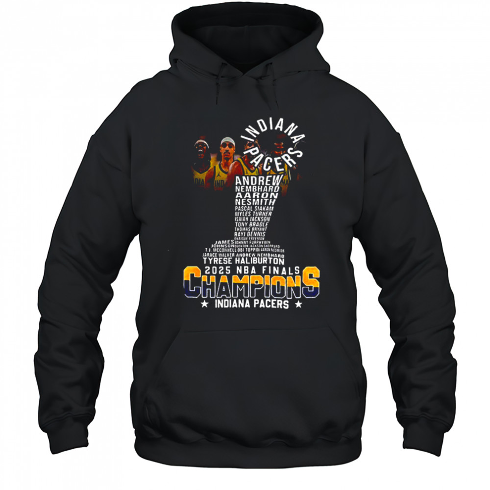 Indiana Pacers NBA Basketball 2025 NBA Finals Champions shirt Hoodie