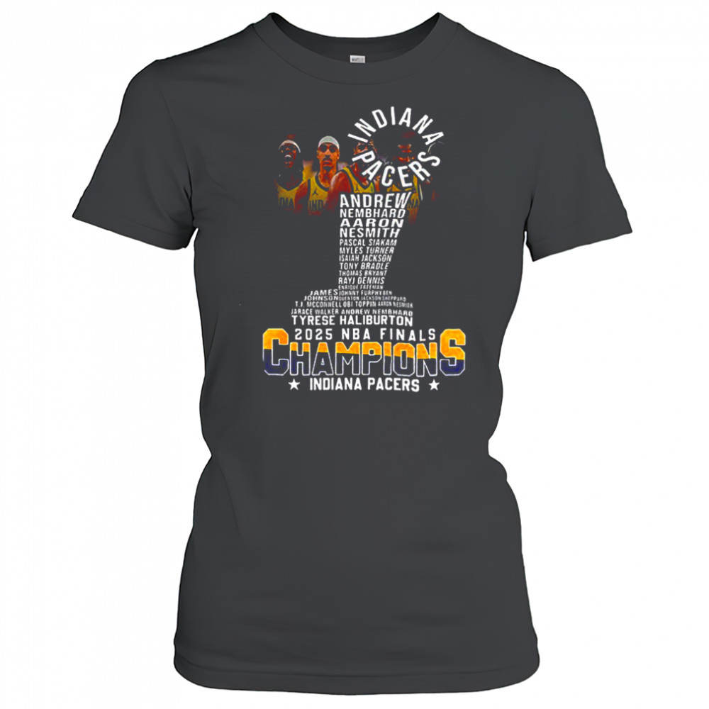 Indiana Pacers NBA Basketball 2025 NBA Finals Champions shirt Women's T-shirt