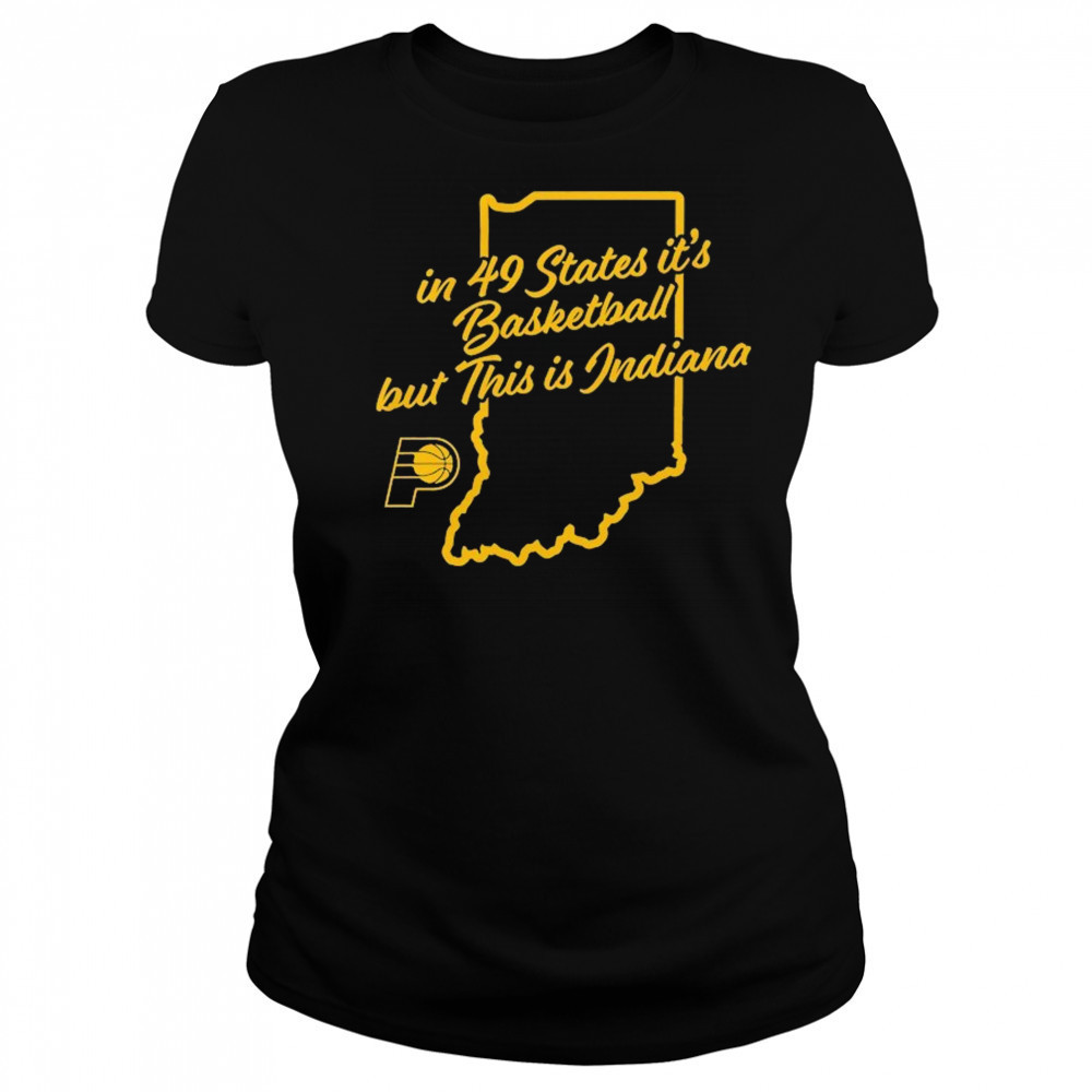 Indiana Pacers Stadium Essentials Unisex Home State T-Shirt Women's T-shirt