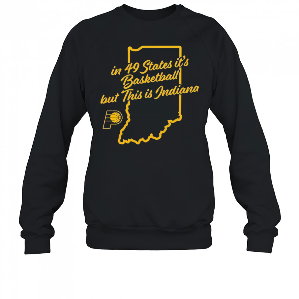 Indiana Pacers Stadium Essentials Unisex Home State T-Shirt Sweatshirt