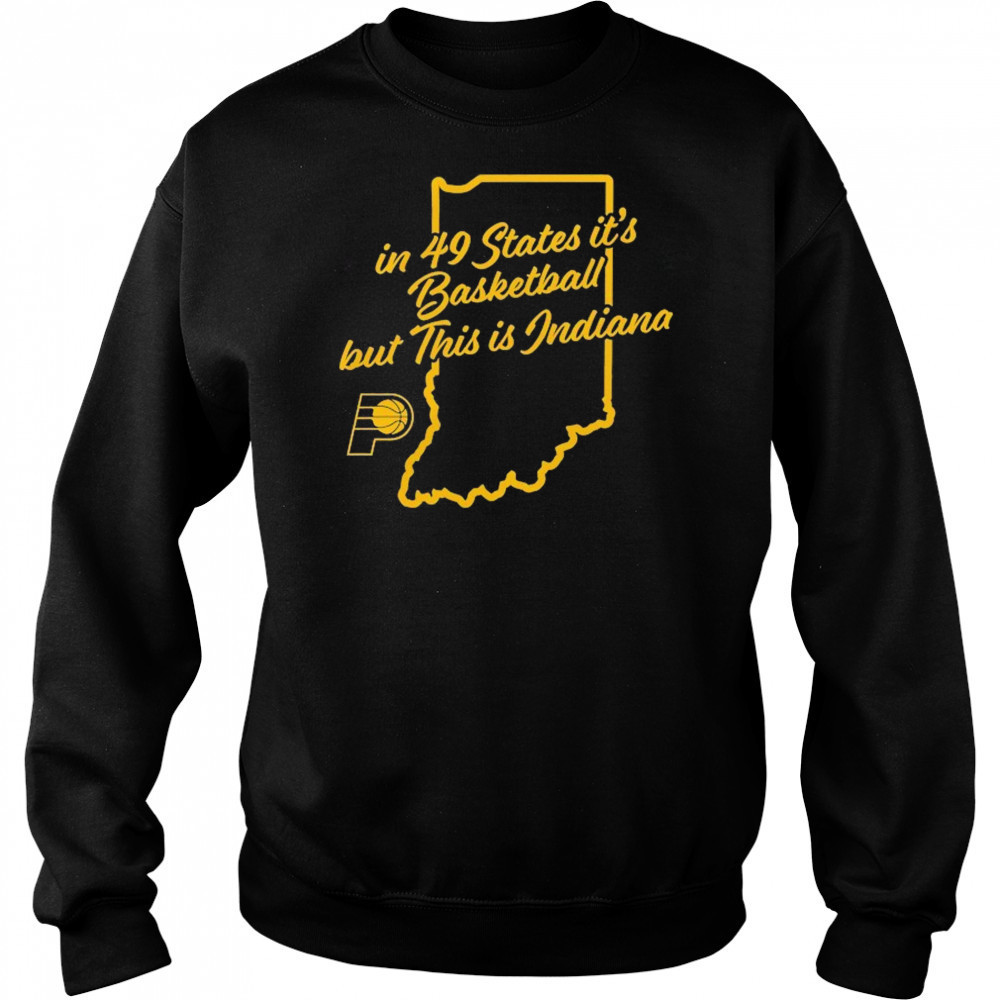 Indiana Pacers Stadium Essentials Unisex Home State T-Shirt Hoodie