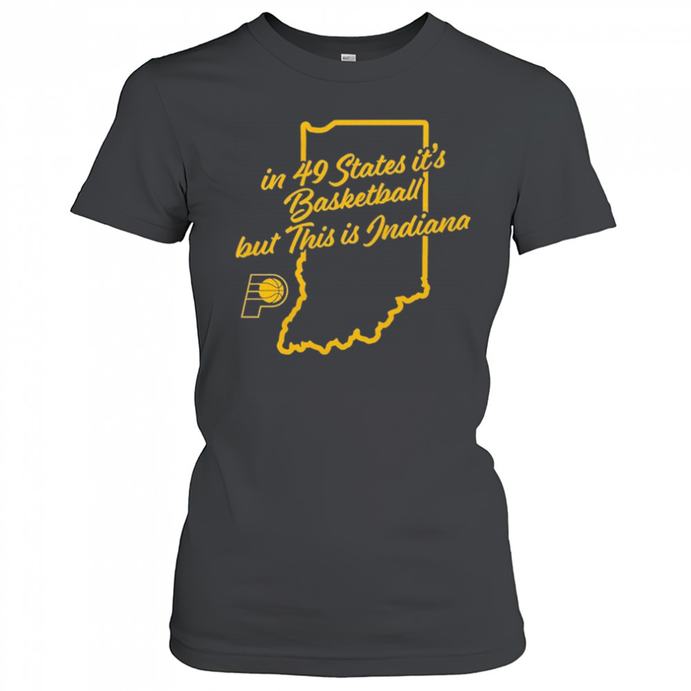 Indiana Pacers Stadium Essentials Unisex Home State T-Shirt Women's T-shirt