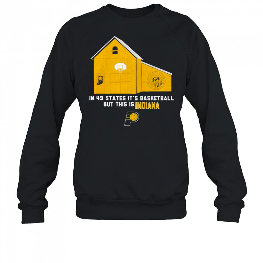 Indiana Pacers Stadium Essentials Unisex In 49 States T-Shirt Sweatshirt
