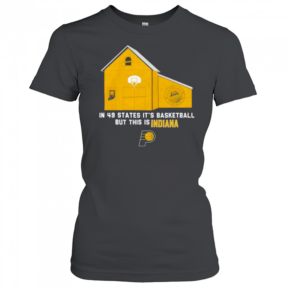Indiana Pacers Stadium Essentials Unisex In 49 States T-Shirt Women's T-shirt