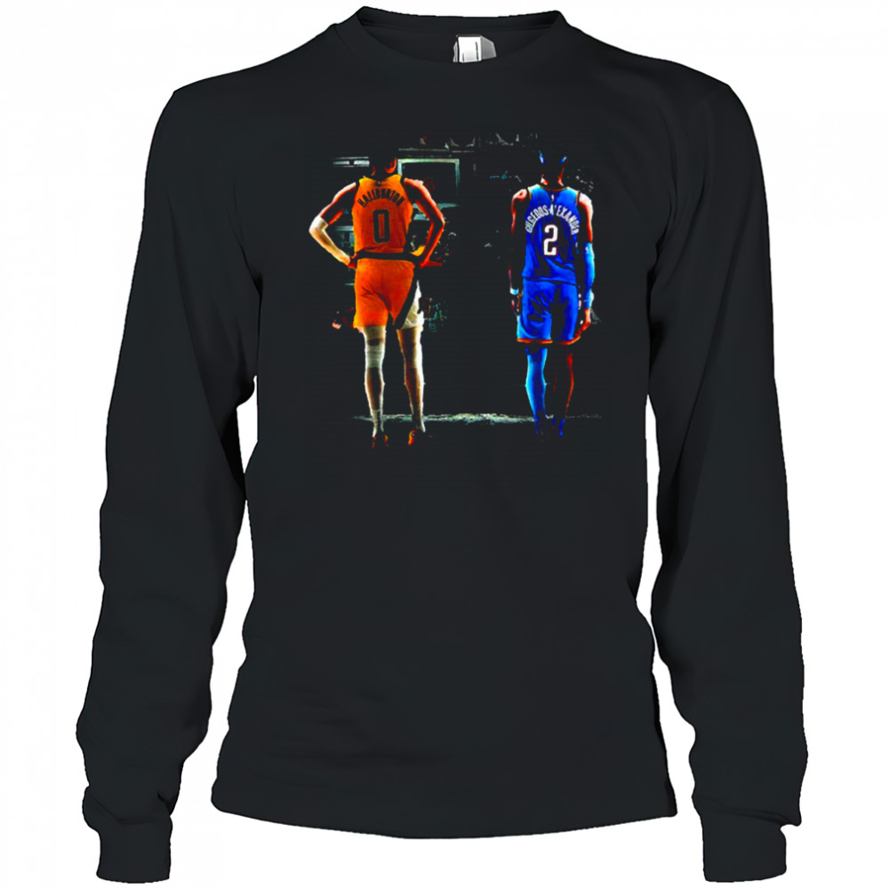 Indiana Pacers Vs Oklahoma City Thunder Goats Haliburton vs SGA NBA Finals shirt Long Sleeved