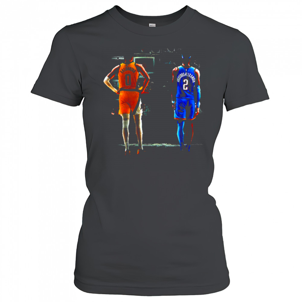 Indiana Pacers Vs Oklahoma City Thunder Goats Haliburton vs SGA NBA Finals shirt Women's T-shirt