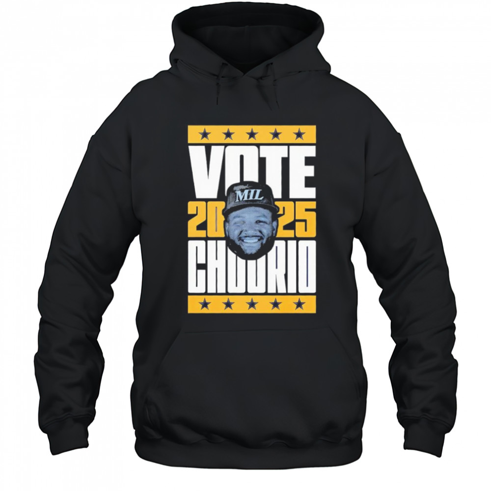 Jackson Chourio 2025 Vote shirt Hoodie