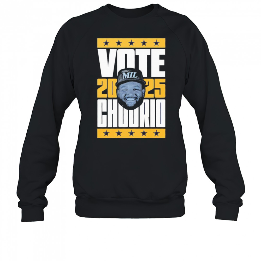 Jackson Chourio 2025 Vote shirt Sweatshirt