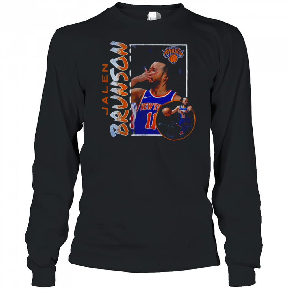 Jalen Brunson New York Knicks ’90s Player shirt Long Sleeved