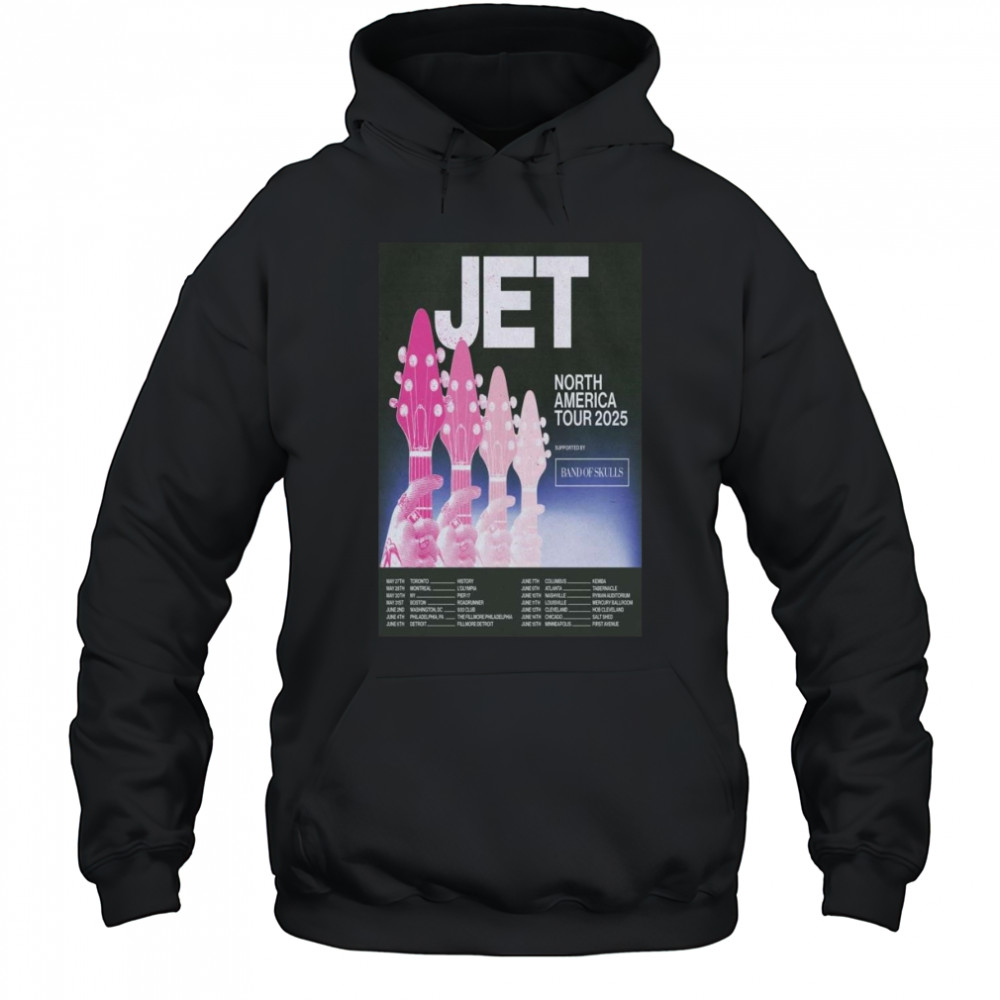 JET Poster North America Tour 2025 Shirt Hoodie
