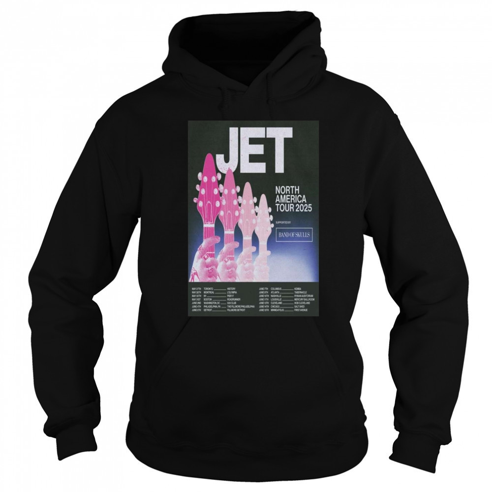 JET Poster North America Tour 2025 Shirt Sweatshirt