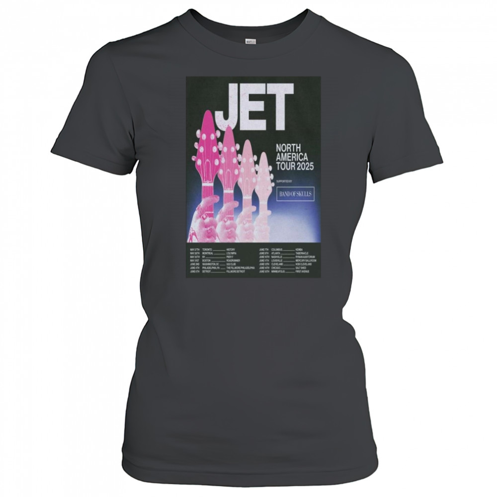 JET Poster North America Tour 2025 Shirt Women's T-shirt