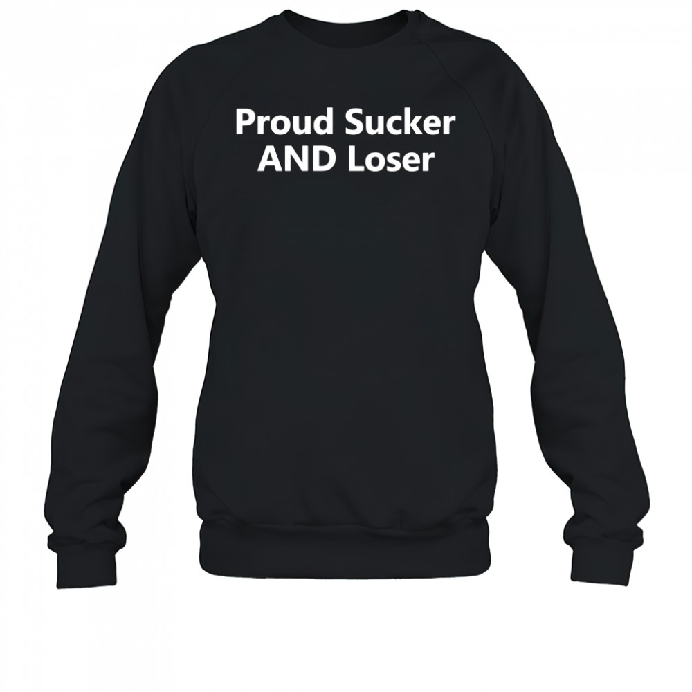 Jolly Good Ginger Proud Sucker And Loser shirt Sweatshirt