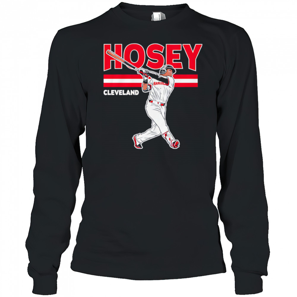 Jose Ramirez Hosey Cleveland shirt Long Sleeved