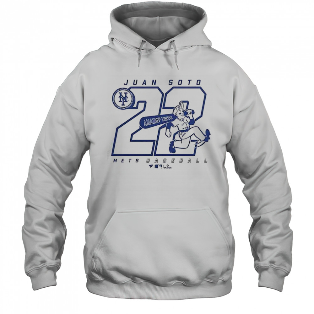 Juan Soto 22 New York Mets Amazin’ Mets T-Shirt Hoodie