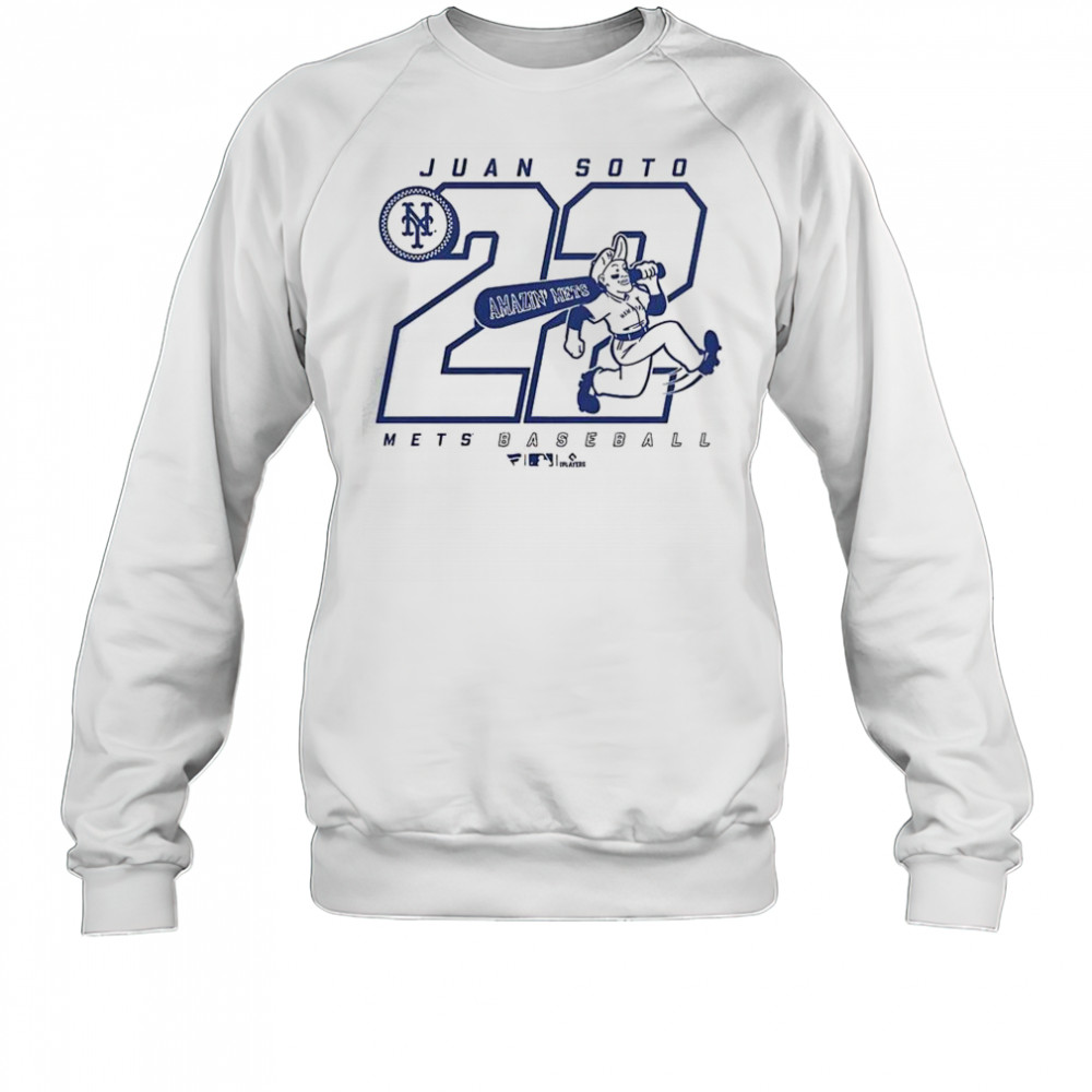 Juan Soto 22 New York Mets Amazin’ Mets T-Shirt Sweatshirt