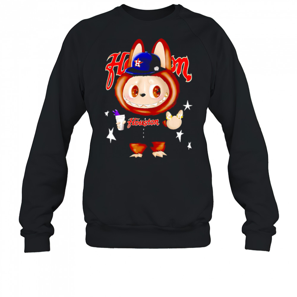 Labubu Houston Astros funny cute shirt Sweatshirt