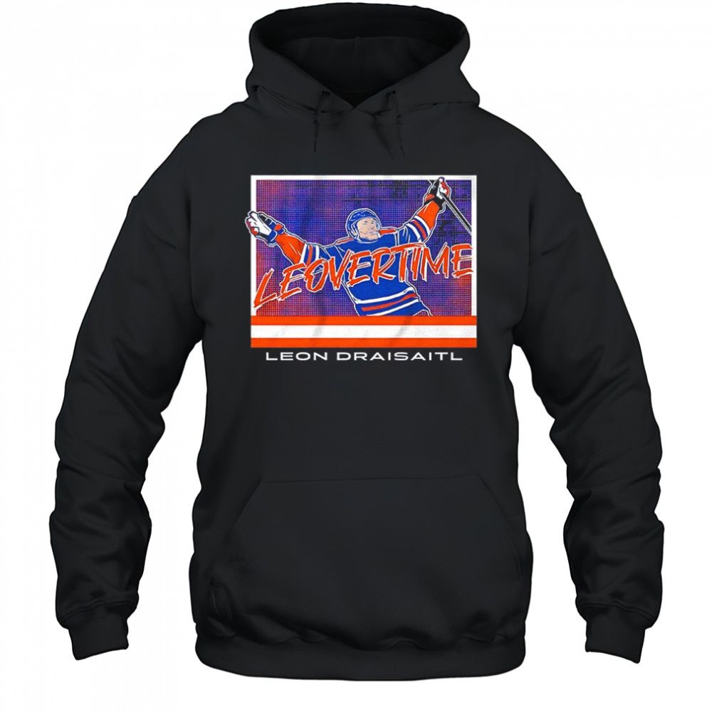 Leon Draisaitl Edmonton Oilers Hockey Leovertime shirt Hoodie