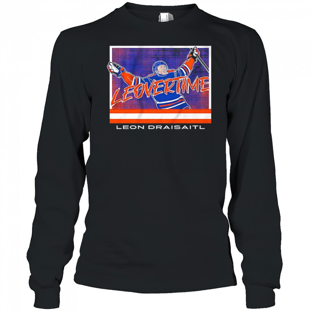 Leon Draisaitl Edmonton Oilers Hockey Leovertime shirt Long Sleeved