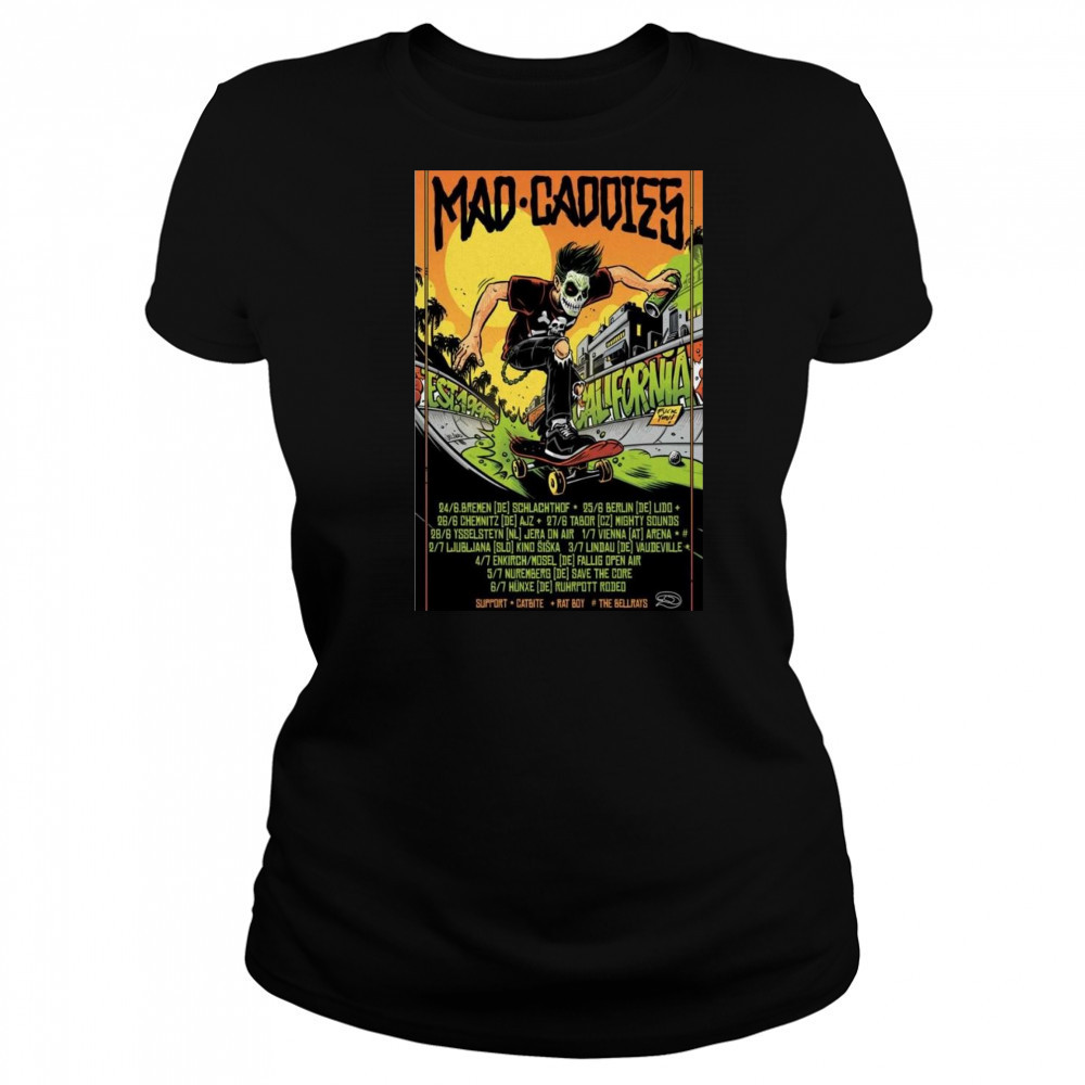 Mad Caddies California Poster 2025 Shirt Women's T-shirt