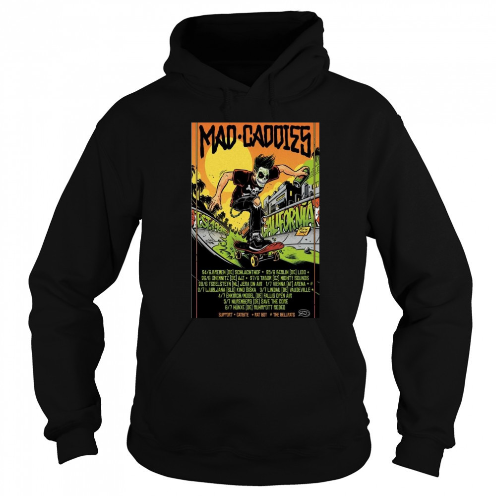 Mad Caddies California Poster 2025 Shirt Sweatshirt