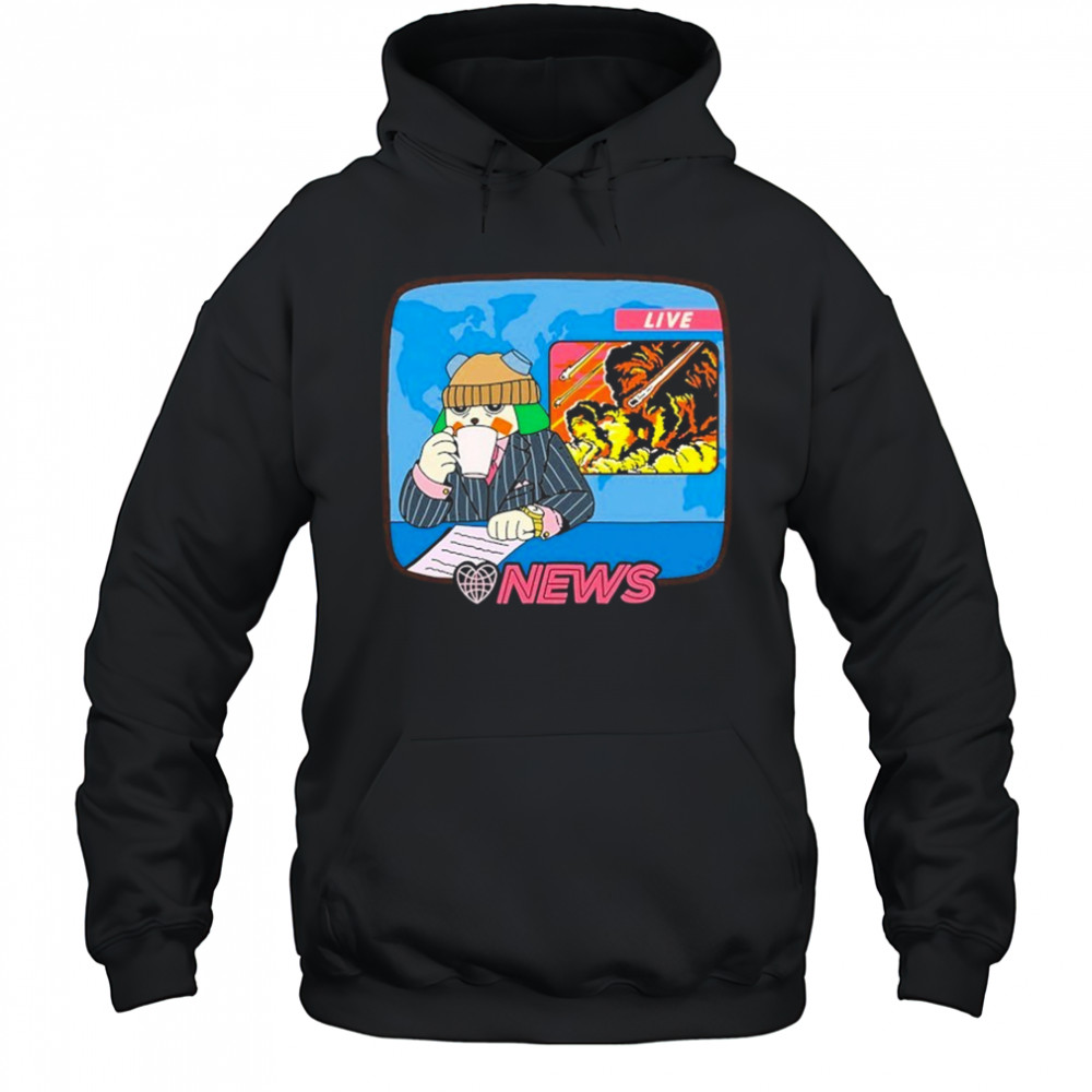 Madkidz Flash News T-shirt Hoodie