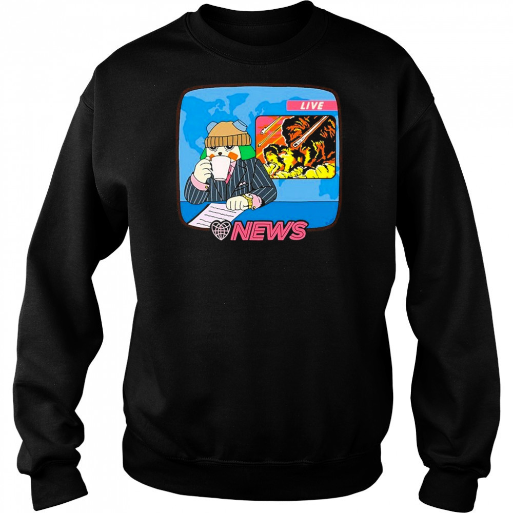 Madkidz Flash News T-shirt Hoodie