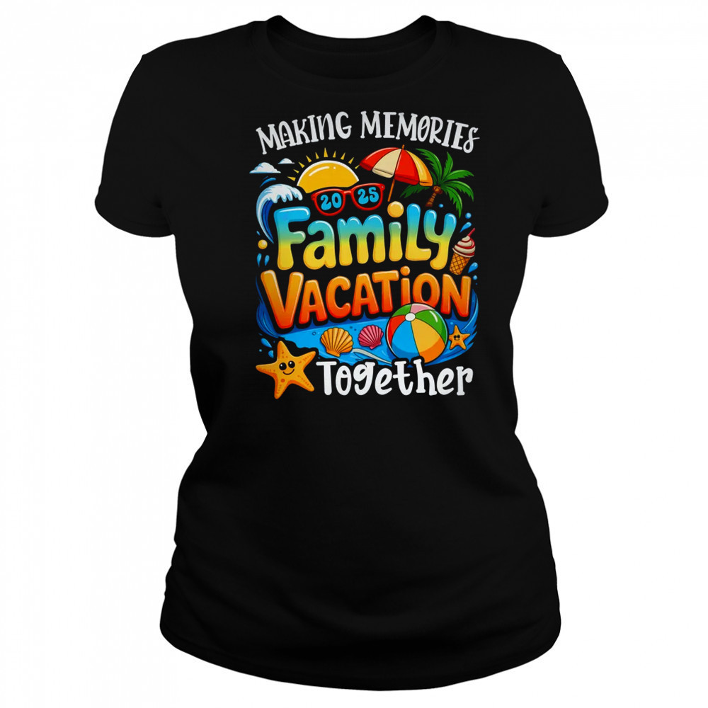 Matching Family Vacation 2025 Memories Together Summer shirt Women's T-shirt