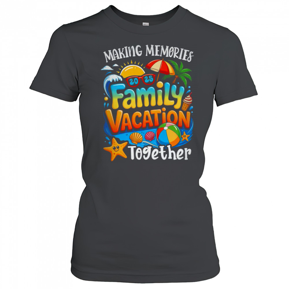 Matching Family Vacation 2025 Memories Together Summer shirt Women's T-shirt