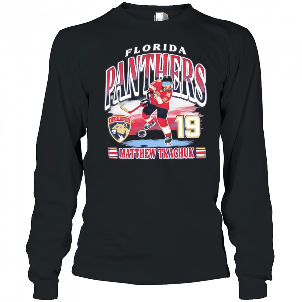 Matthew Tkachuk Florida Panthers name and number shirt Long Sleeved