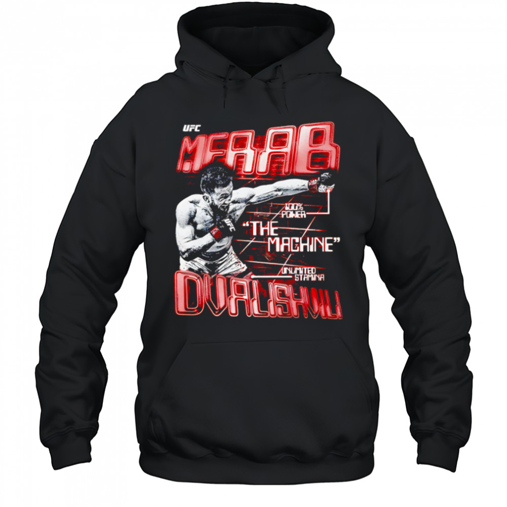 Merab Dvalishvili The Machine UFC retro shirt Hoodie