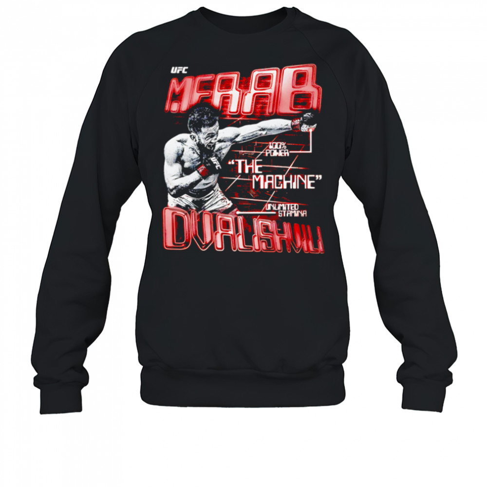Merab Dvalishvili The Machine UFC retro shirt Sweatshirt
