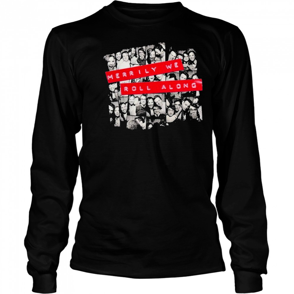 Merrily We Roll Along Photo T-shirt Long Sleeved