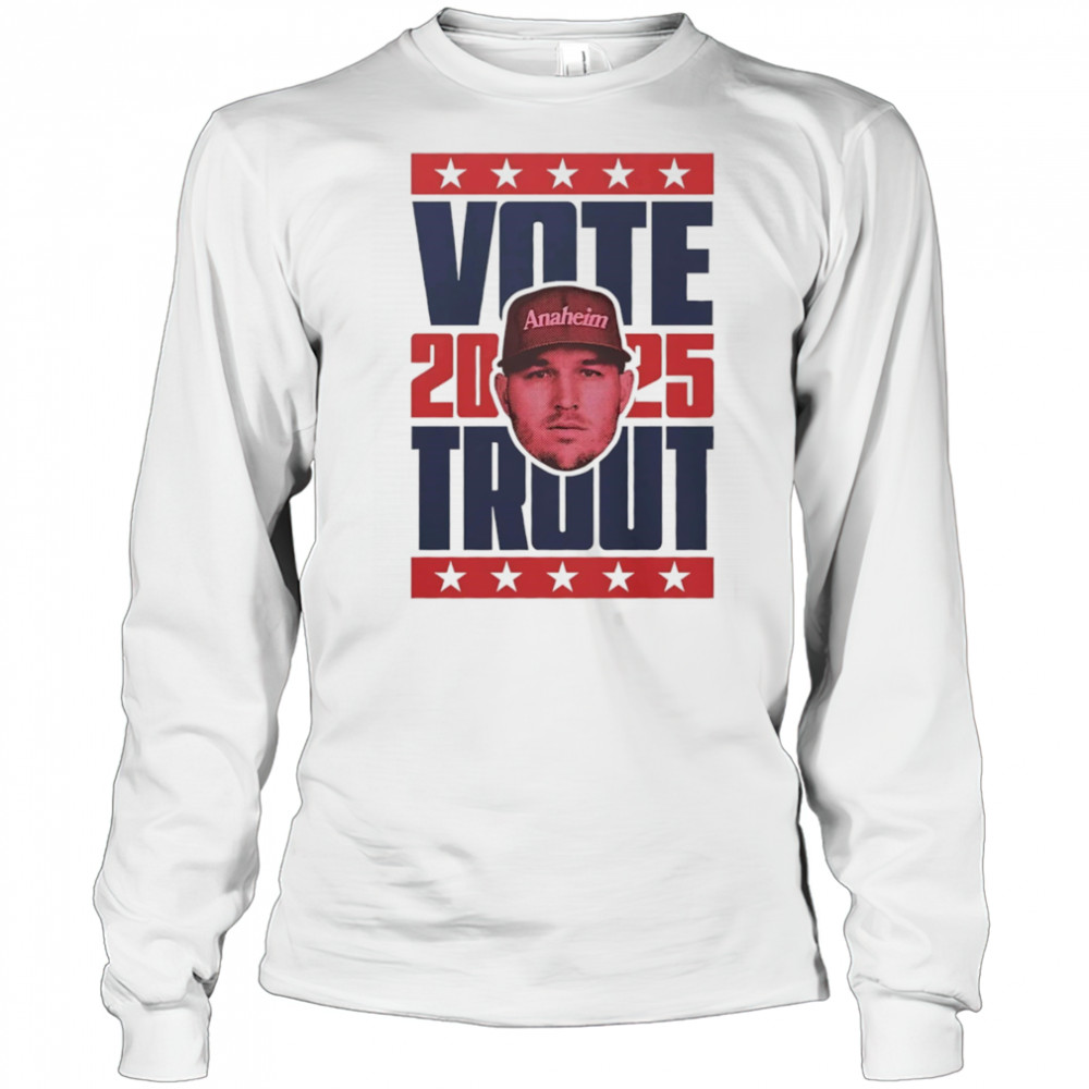 Mike Trout 2025 Vote shirt Long Sleeved