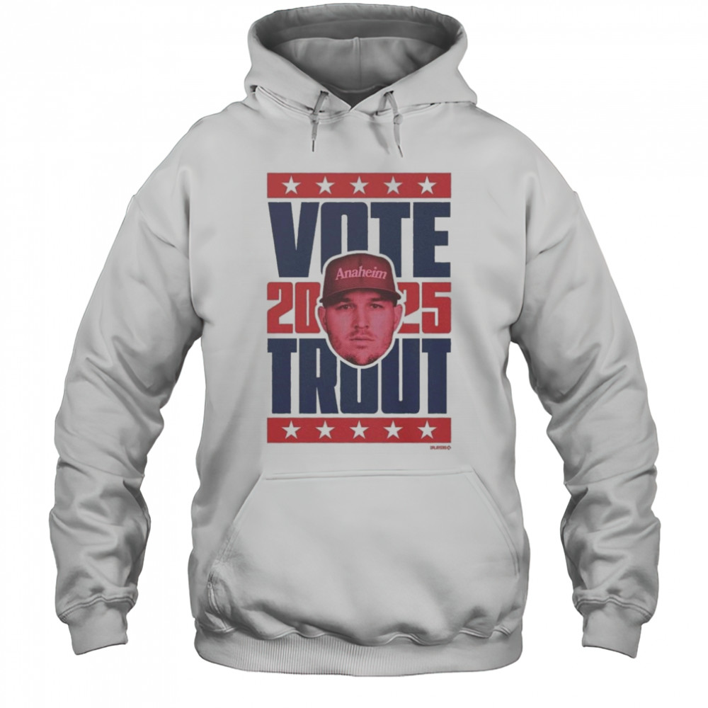 Mike Trout Los Angeles Angels Vote Heavyweight 2025 Shirt Hoodie