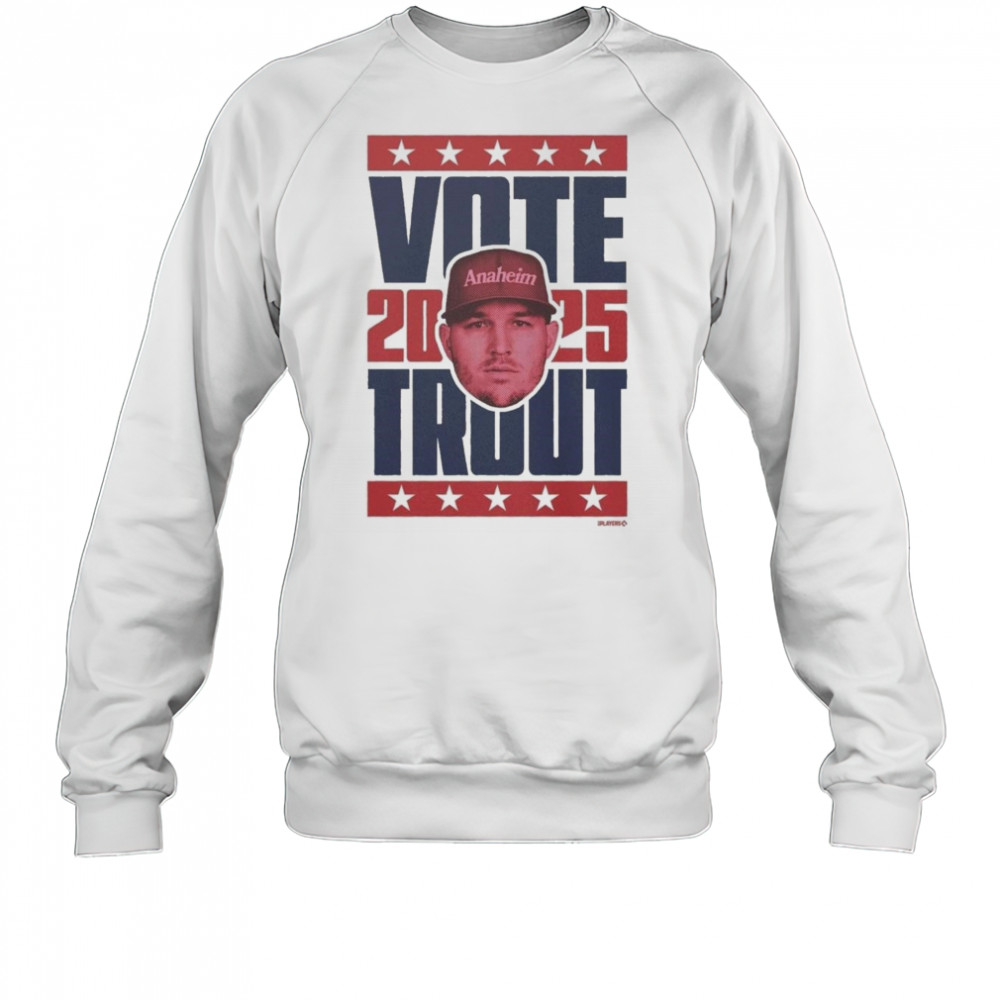 Mike Trout Los Angeles Angels Vote Heavyweight 2025 Shirt Sweatshirt