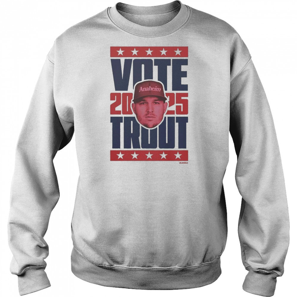 Mike Trout Los Angeles Angels Vote Heavyweight 2025 Shirt Hoodie