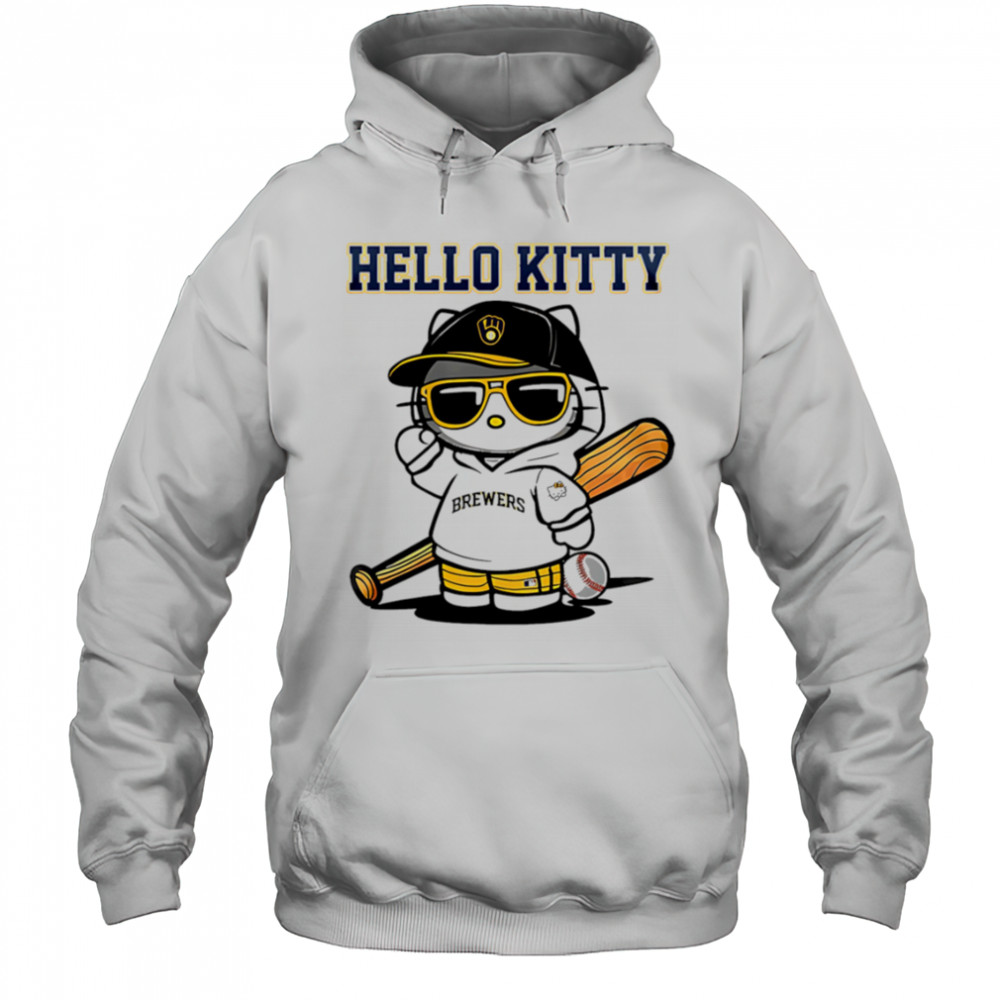 Milwaukee Brewers Sweety Kitty 2025 baseball shirt Hoodie