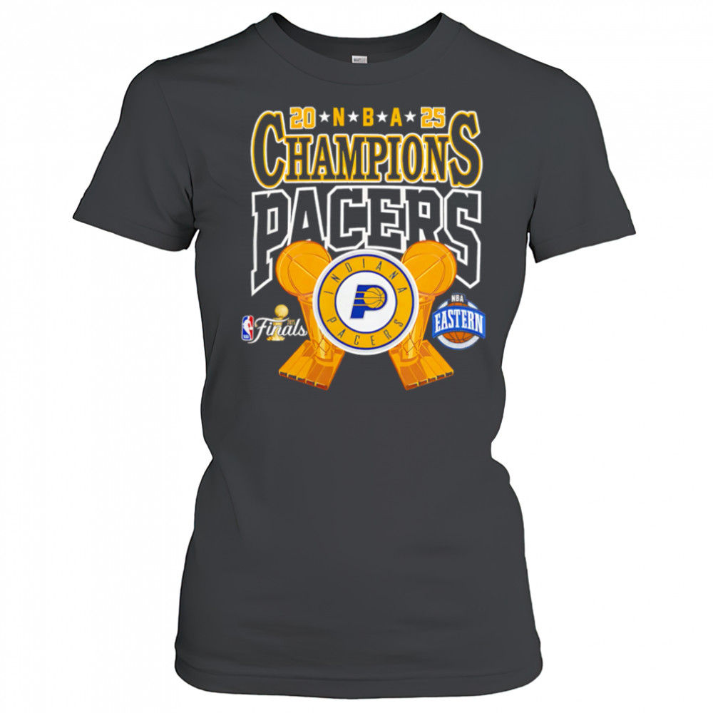Mitchell and Ness Indiana Pacers Big Champions 2025 shirt Women's T-shirt