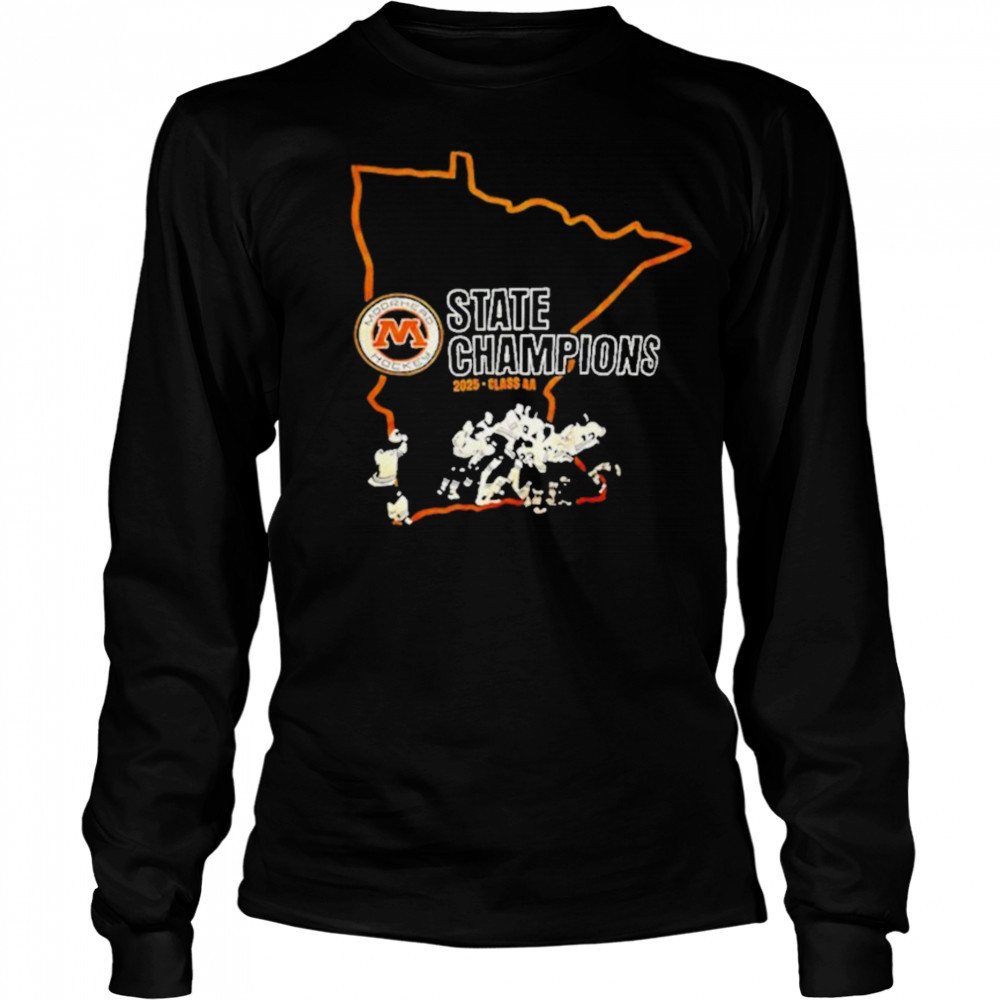 Moorhead Spuds State Hockey Champions 2025 Class AA shirt Long Sleeved