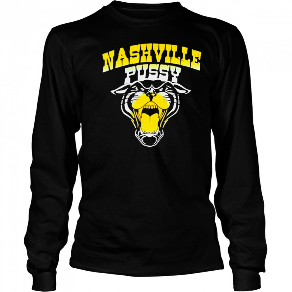 Nashville Pussy Tiger Lee T-shirt Long Sleeved