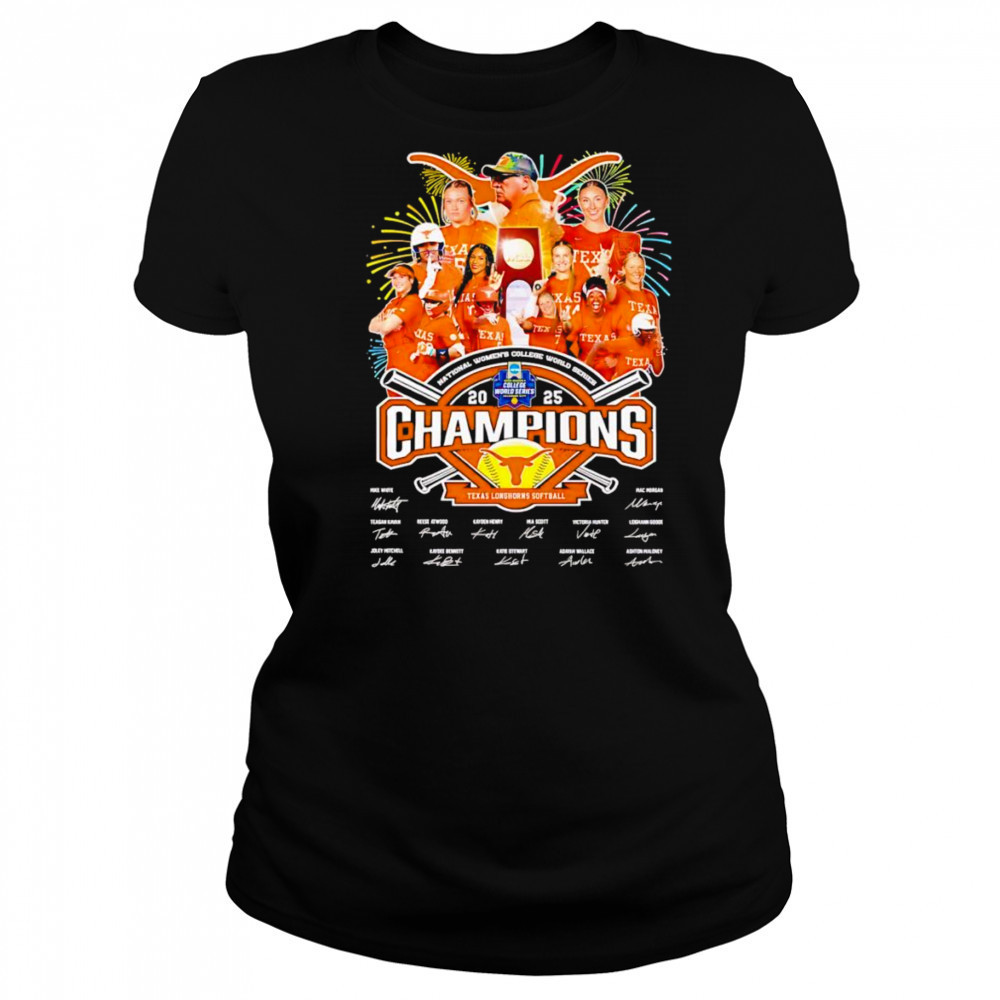 National Women’s College World Series Champions 2025 Texas Longhorns softball shirt Women's T-shirt