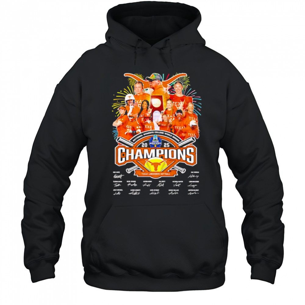National Women’s College World Series Champions 2025 Texas Longhorns softball shirt Hoodie