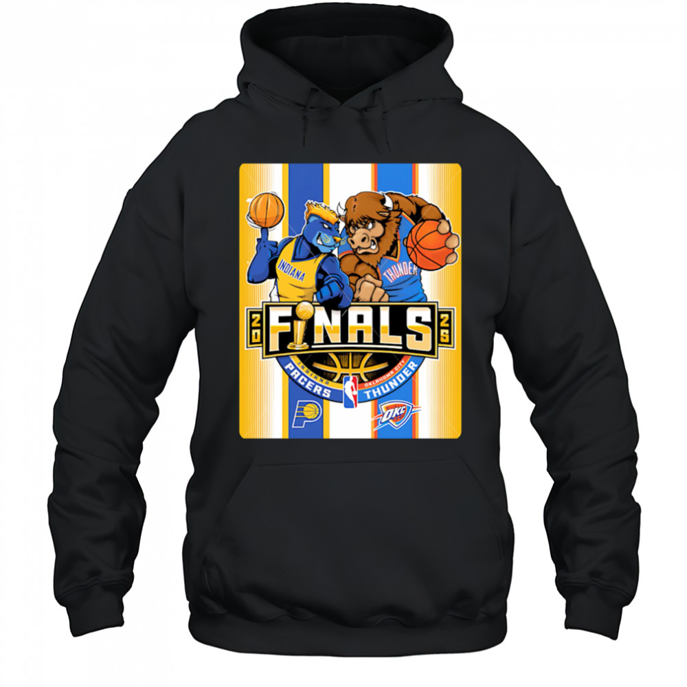 Nba Finals Pacers Vs Okc Thunder mascot shirt Hoodie