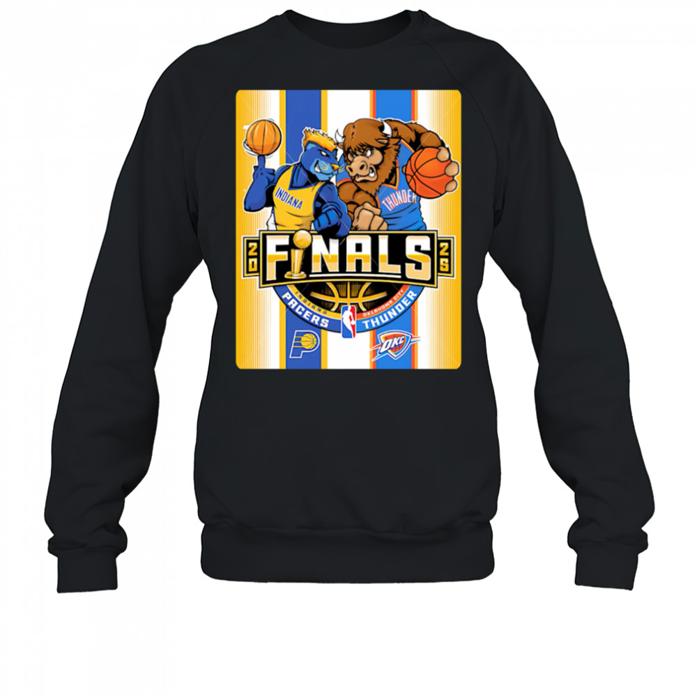 Nba Finals Pacers Vs Okc Thunder mascot shirt Sweatshirt