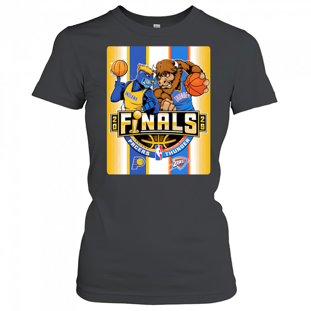 Nba Finals Pacers Vs Okc Thunder mascot shirt Women's T-shirt