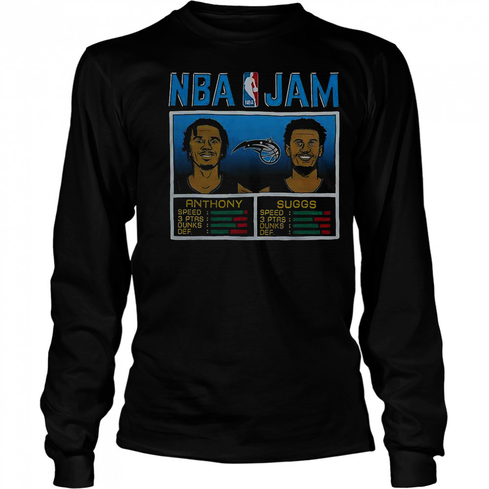 NBA Jam Magic Anthony And Suggs T-Shirt Long Sleeved