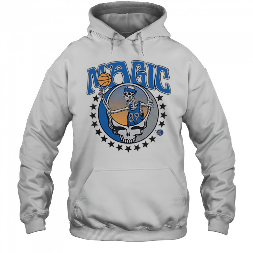 NBA x Grateful Dead x Magic Skull shirt Hoodie