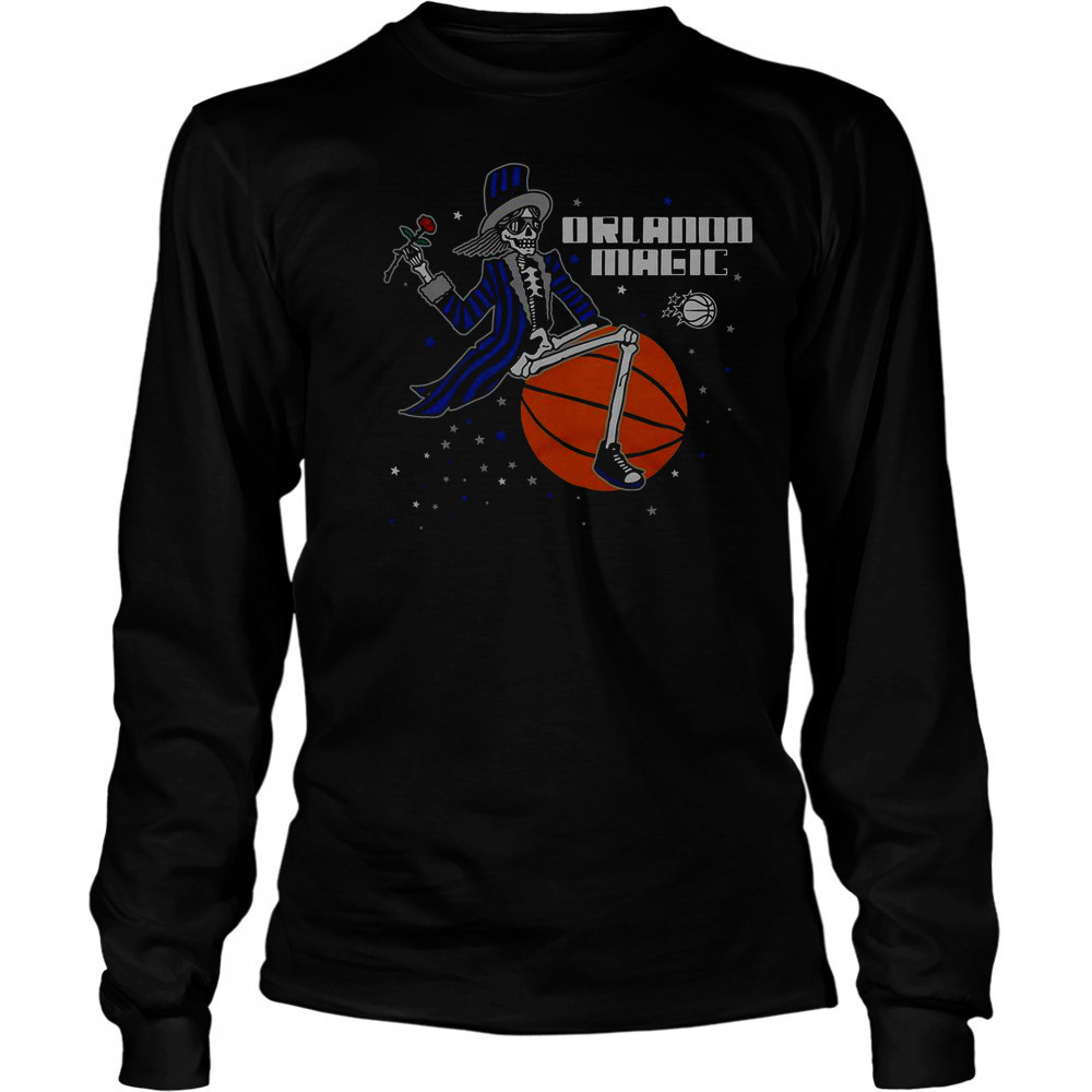 NBA X Grateful Dead X Magic T-Shirt Long Sleeved