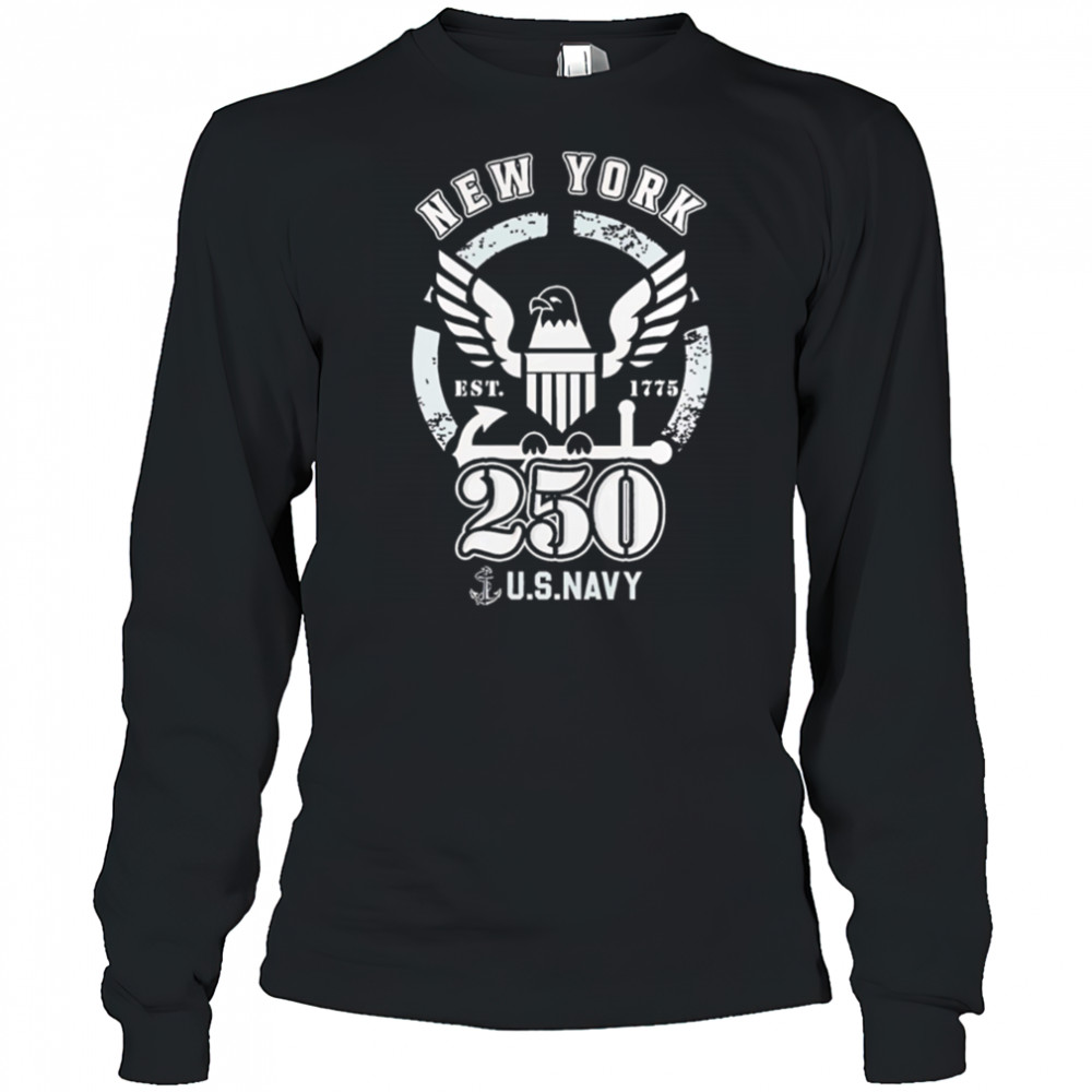 New york yankees mlb x 250 u.s. navy baseball shirt Long Sleeved